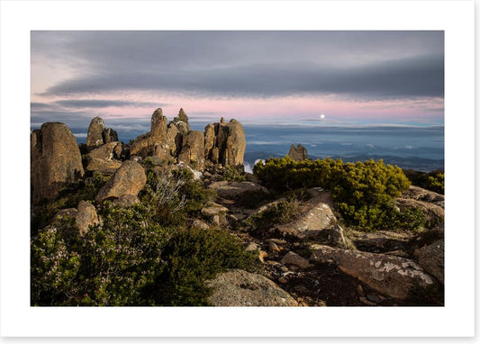 Mount Wellington moon
