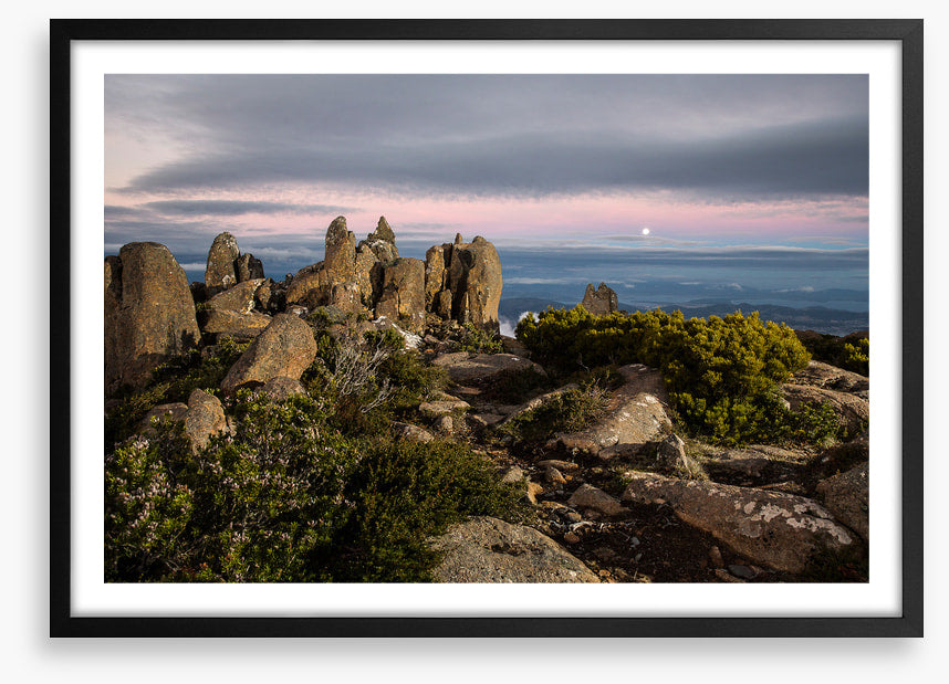 Mount Wellington moon