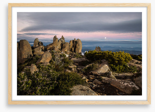 Mount Wellington moon