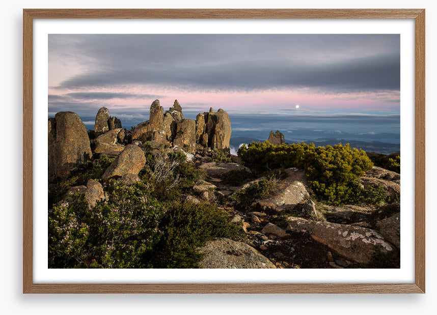 Mount Wellington moon