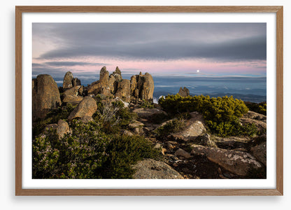 Mount Wellington moon