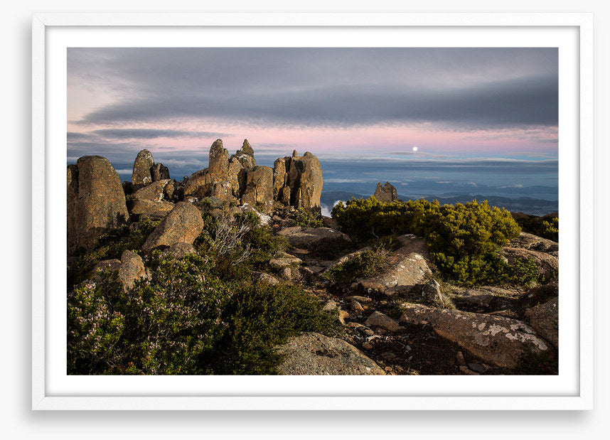 Mount Wellington moon