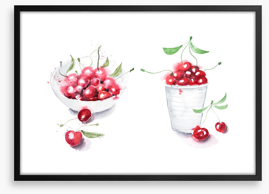 Sweet cherry cups