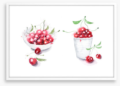 Sweet cherry cups