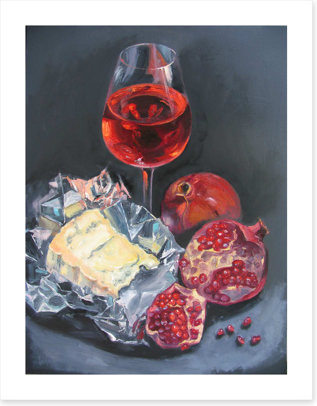 Pomegranate wine