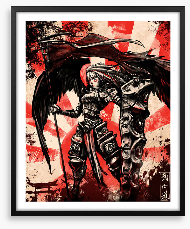 The angel warrior