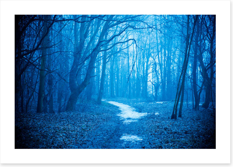 Through the blues