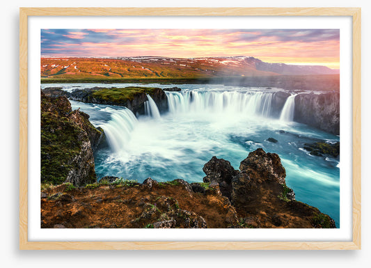 Godafoss sunrise