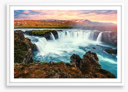 Godafoss sunrise