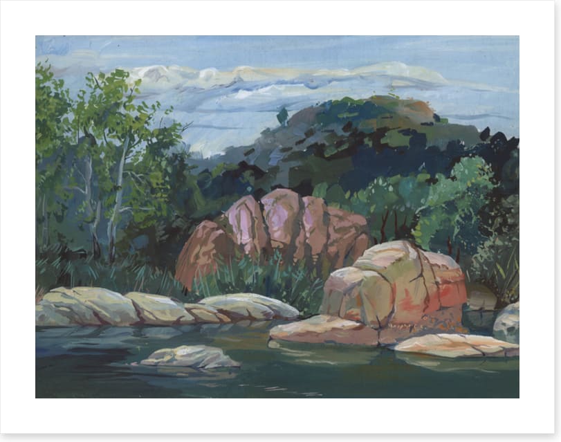 Granite-steppe lands