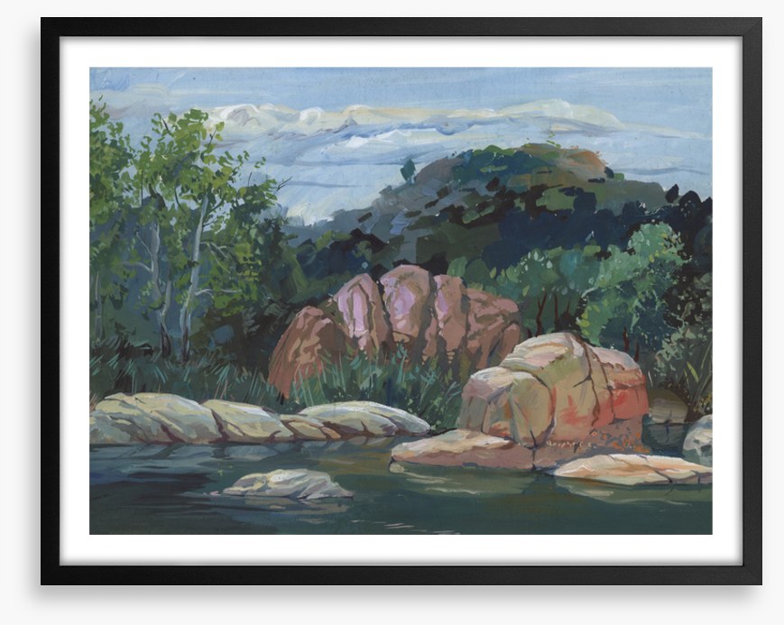 Granite-steppe lands