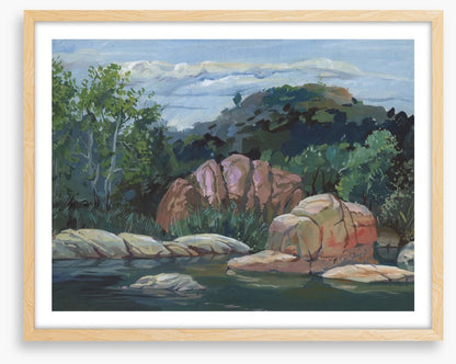 Granite-steppe lands
