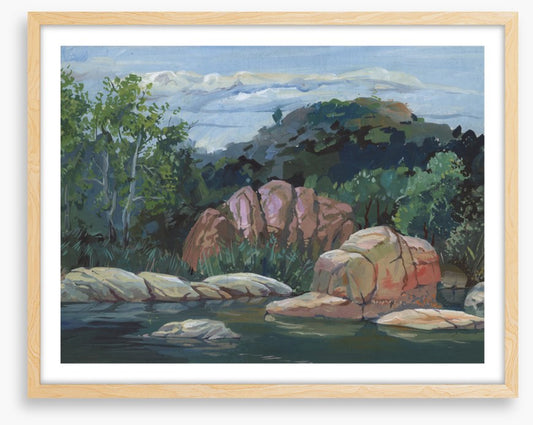 Granite-steppe lands