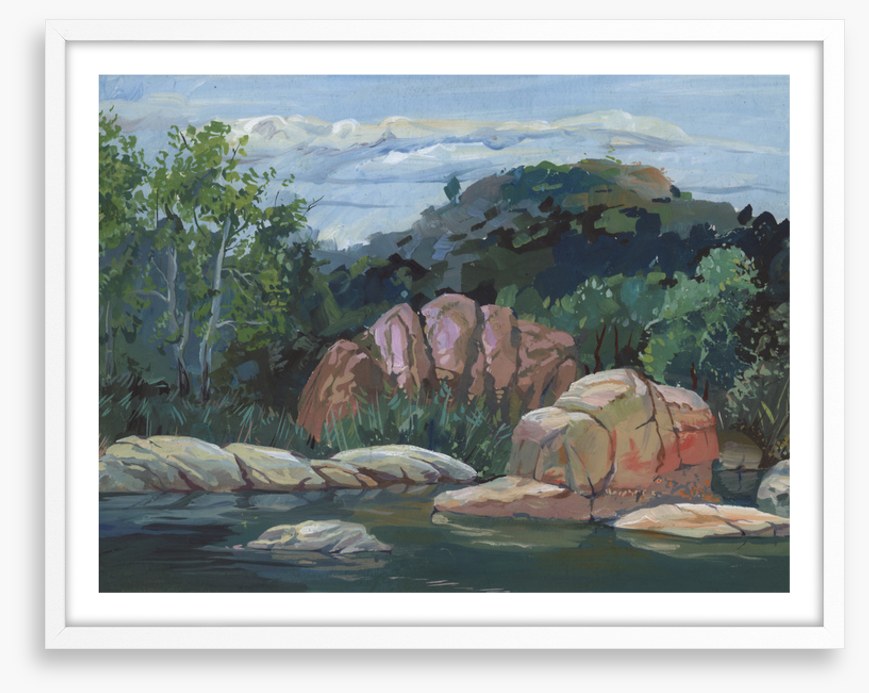 Granite-steppe lands