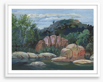 Granite-steppe lands