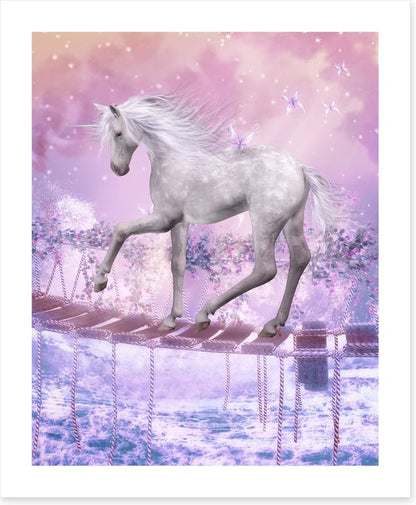 Unicorn on the bridge