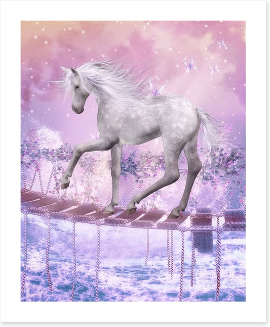 Unicorn on the bridge
