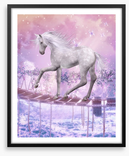 Unicorn on the bridge