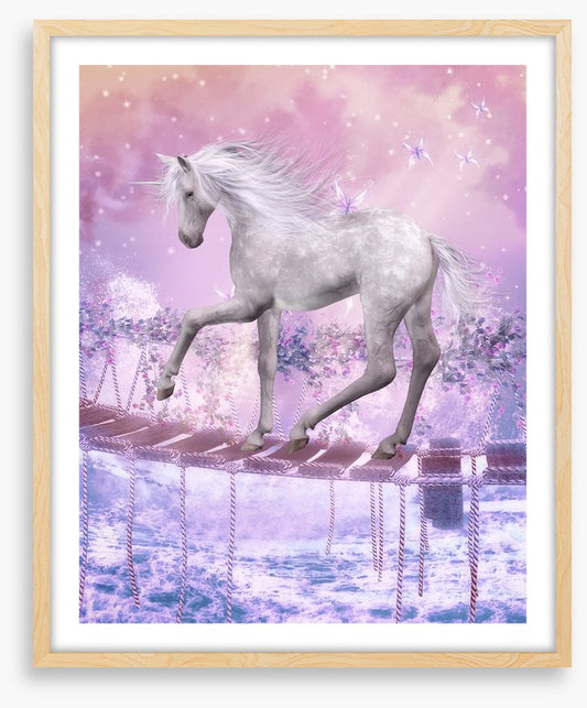 Unicorn on the bridge