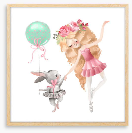 Rosy bunny dance