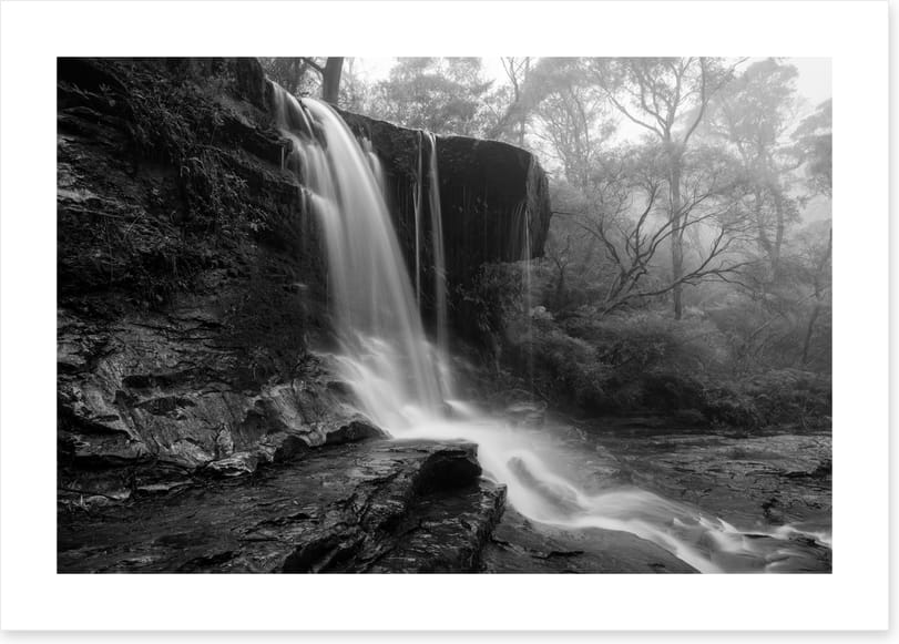 Flowing through the fog