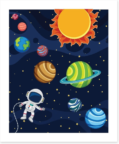 Solar system selfie