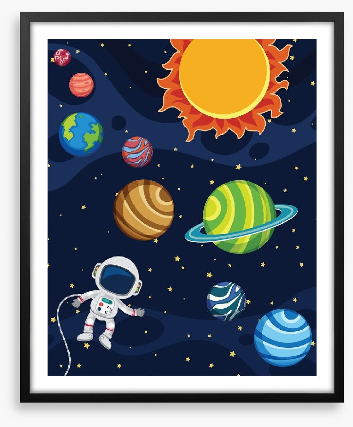 Solar system selfie