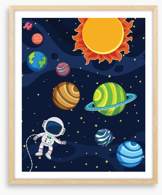 Solar system selfie