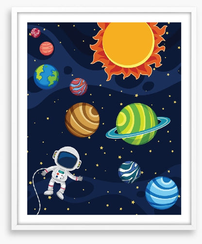 Solar system selfie