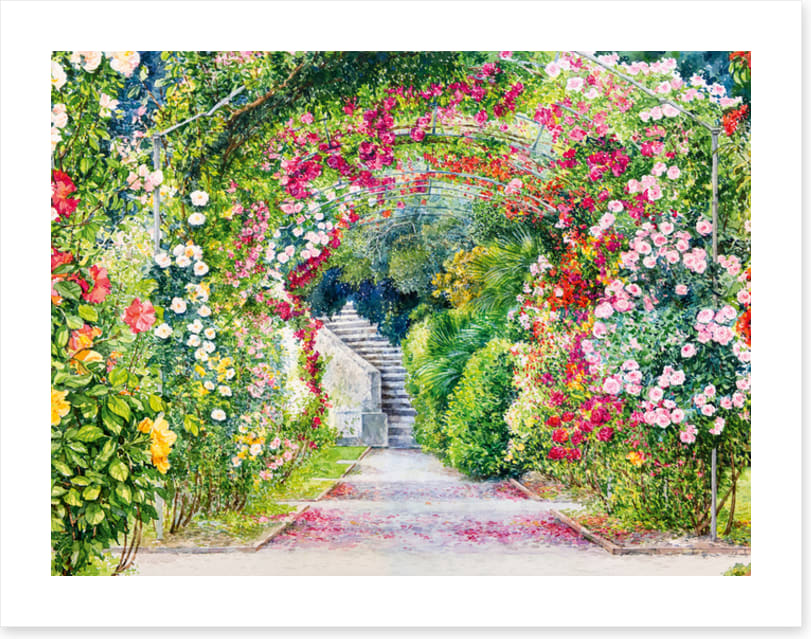 The flower arch