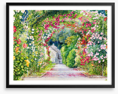 The flower arch