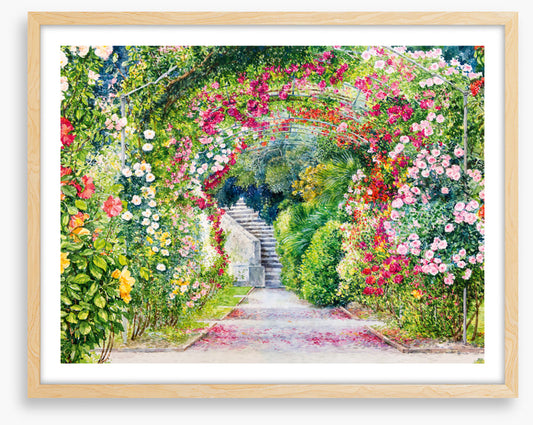 The flower arch