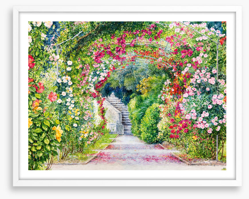 The flower arch