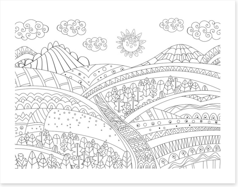 Colour me countryside