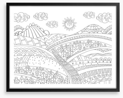 Colour me countryside