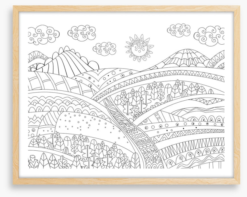 Colour me countryside