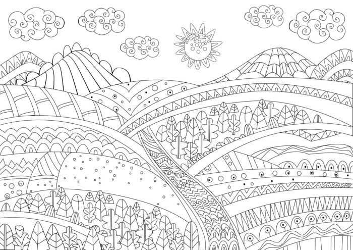 Colour me countryside