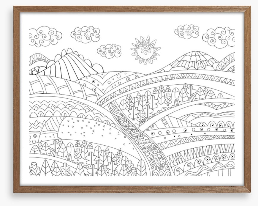 Colour me countryside