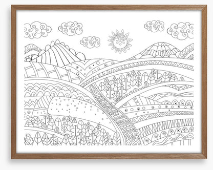 Colour me countryside