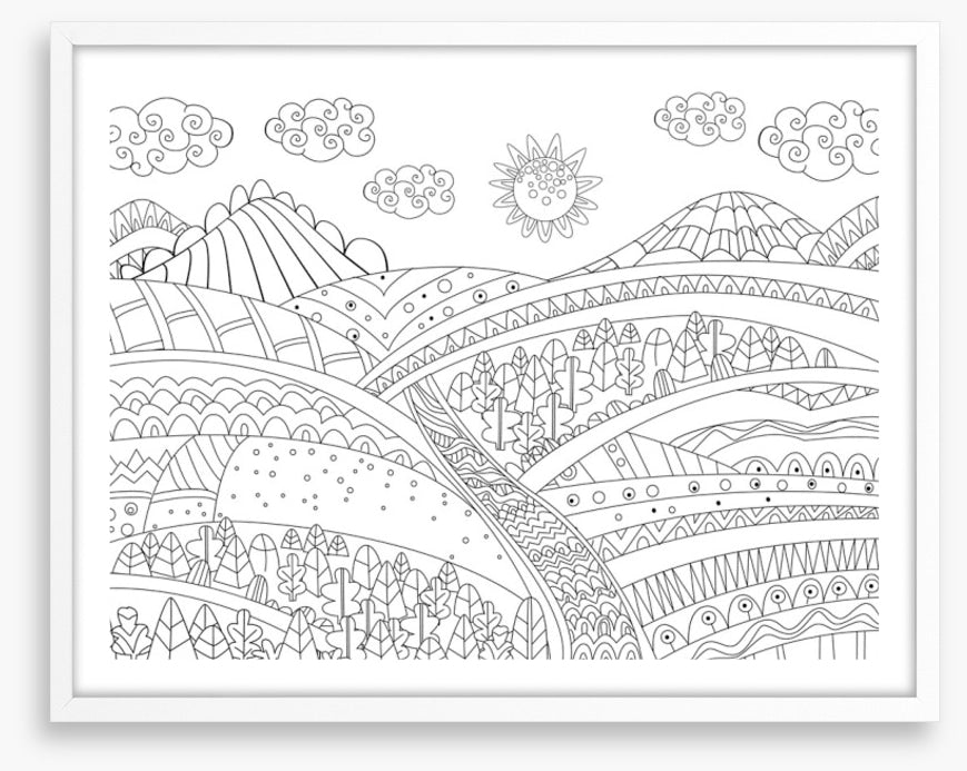 Colour me countryside