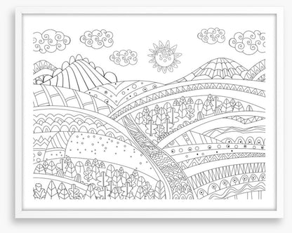 Colour me countryside