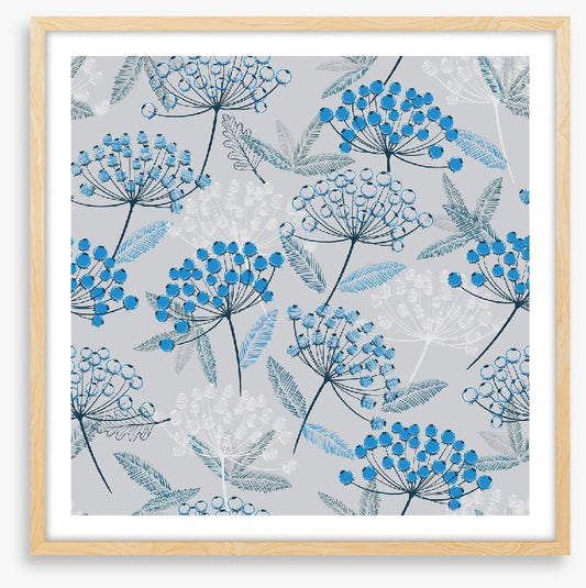 Blue winterberries