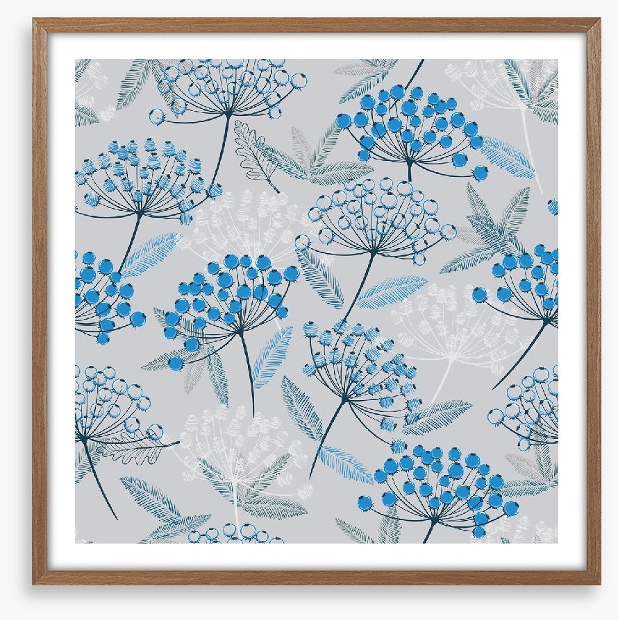Blue winterberries