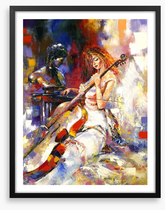 The girl and the cello