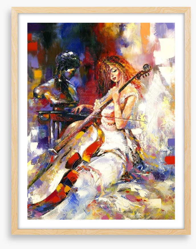 The girl and the cello
