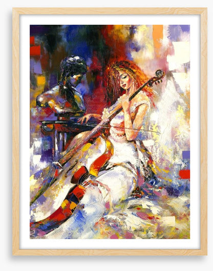The girl and the cello