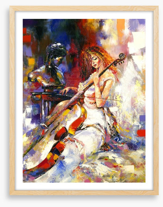 The girl and the cello