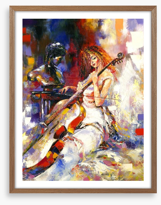 The girl and the cello