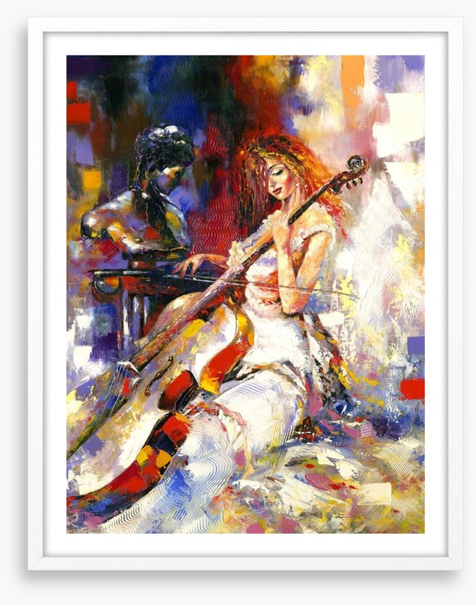 The girl and the cello
