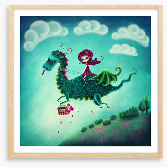 Flower dragon ride